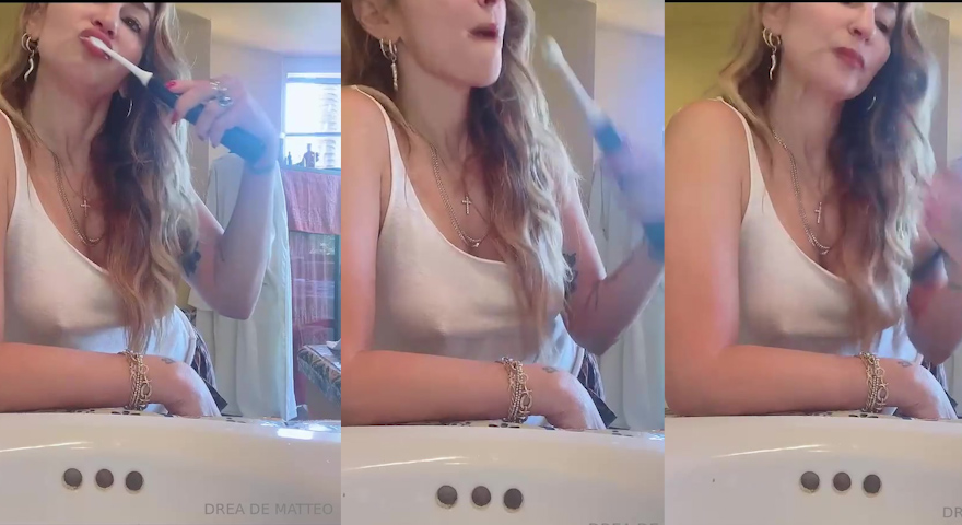 Drea De Matteo Nude Smoke Big Tits So Hot