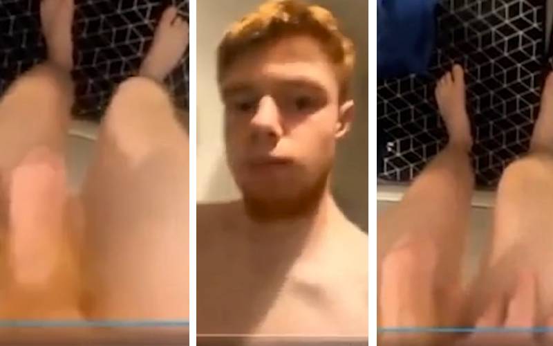 Luke Bennett Masturbate Cock Orgasm