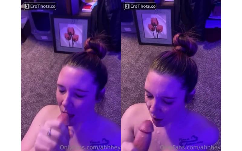 Hailstorm93 Video Sucking and Cumshot on Her Face