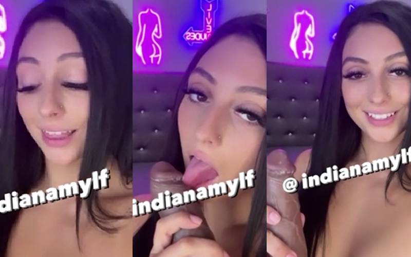 Indianamylf Sucking Cock So Lewd