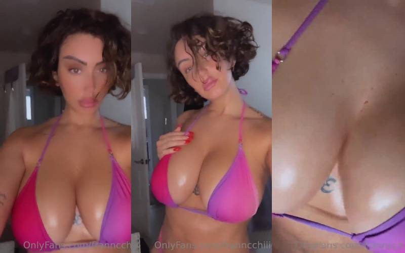 Franncchii Naked Show Big Tits So Erotic