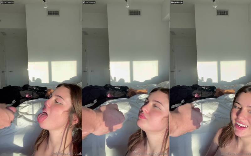 Sierra Cabot Blowjob Cumshot On Face