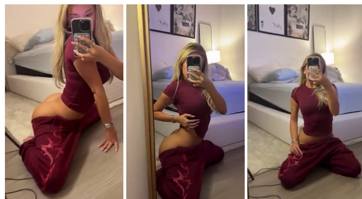 Breckie Hill Nude Ass Mirror Riding PPV Onlyfans Video