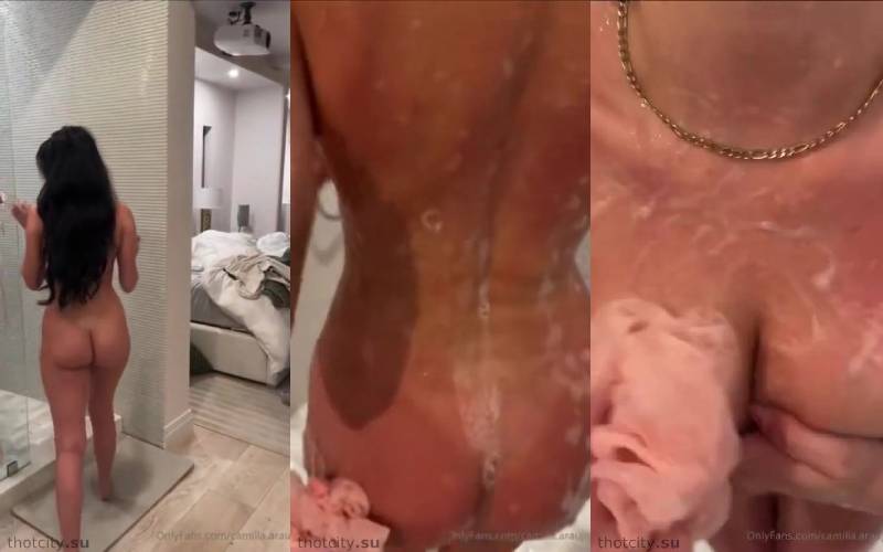 Camilla Araujo Nude Bathing Video