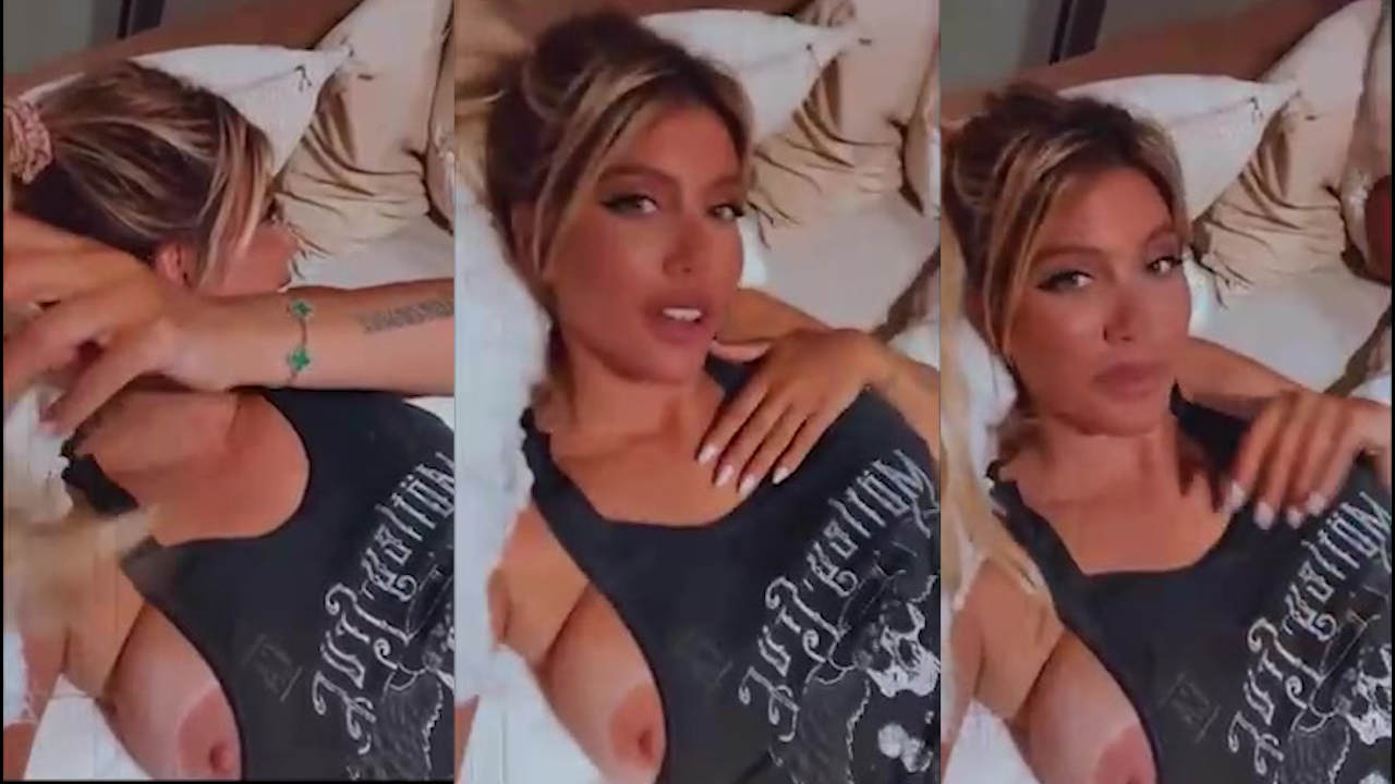 Wanda Nara Nude Pink Nipples