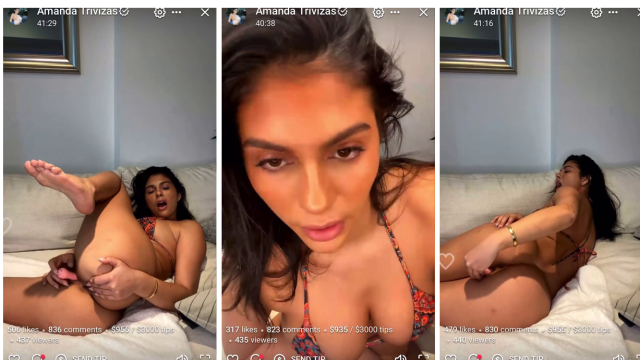 Amanda Trivizas Masturbation Livestream