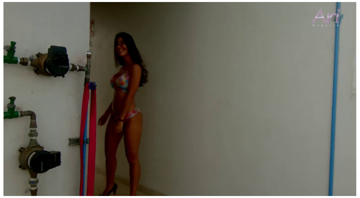 Ari Dugarte Rainbow Bikini Patreon Video