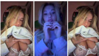 Breckie Hil Tease Boobs New Video
