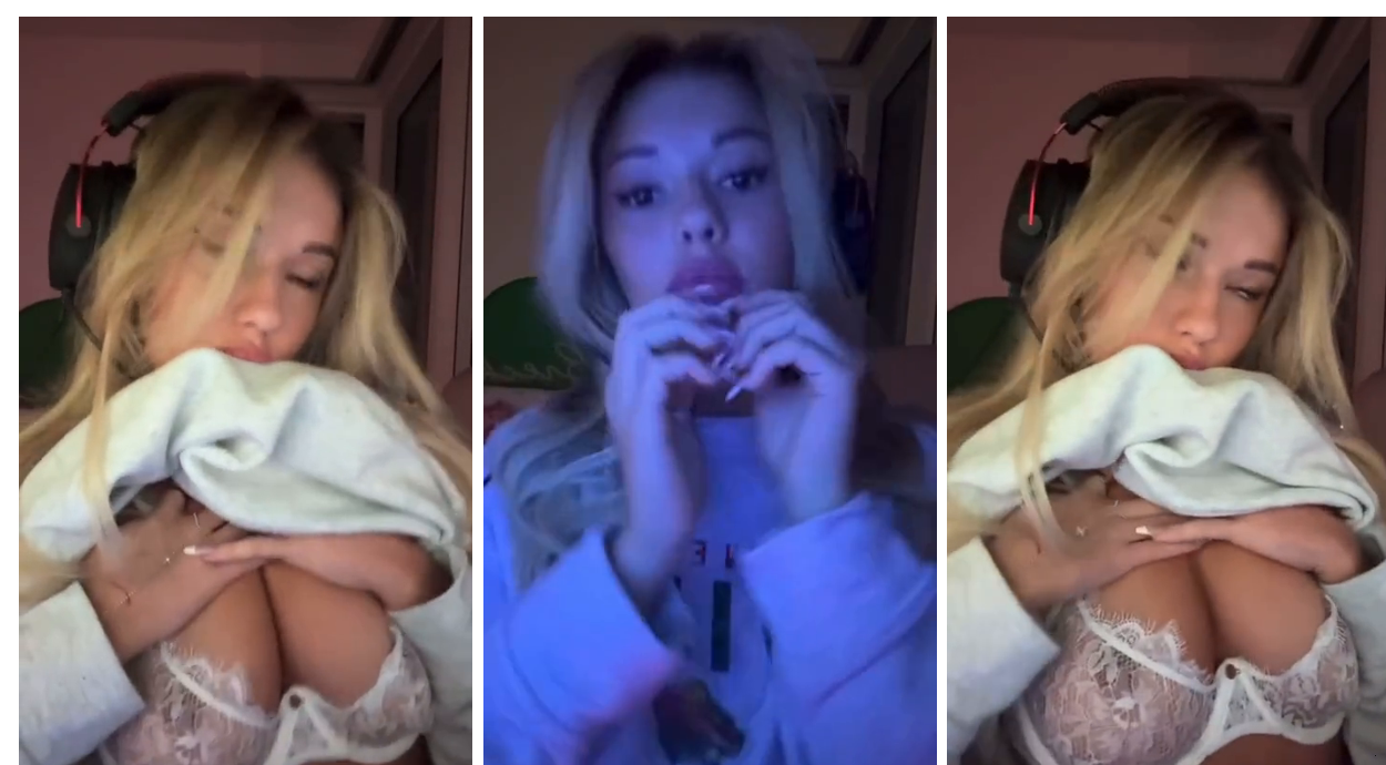 Breckie Hil Tease Boobs New Video