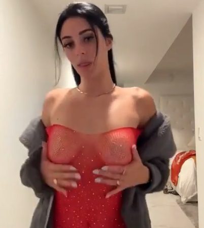 Camilla Araujo Red Bodysuit Video