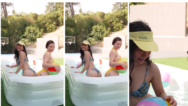 Lana Rhoades Pool GG With Nebraskawut Video
