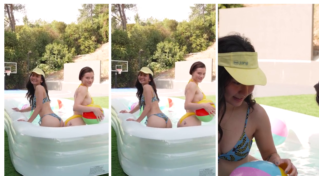 Lana Rhoades Pool GG With Nebraskawut Video
