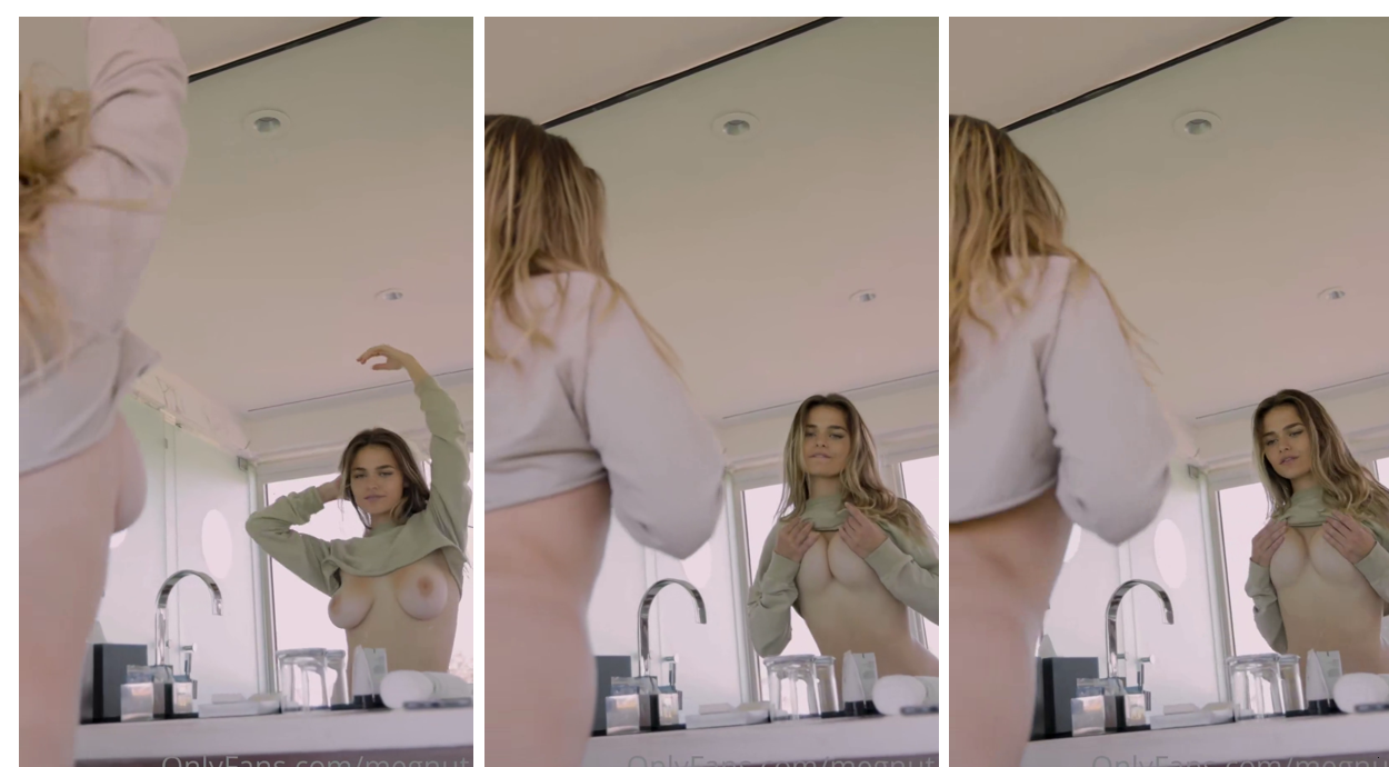 Megnutt02 Show Big Boobs In Bath