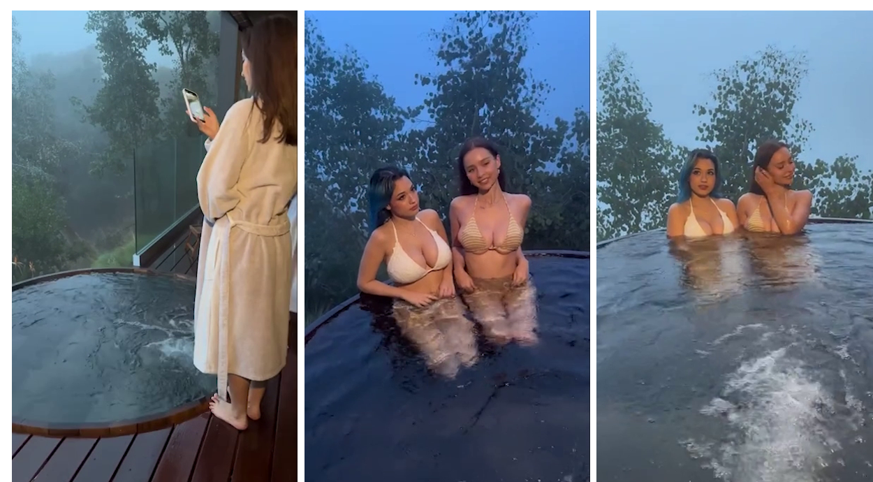 Sofia Gomez With Friend Nude Outside Video