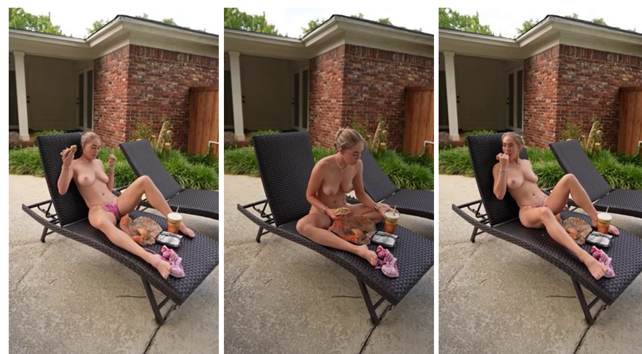 Grace Charis Outdoor Nude Video