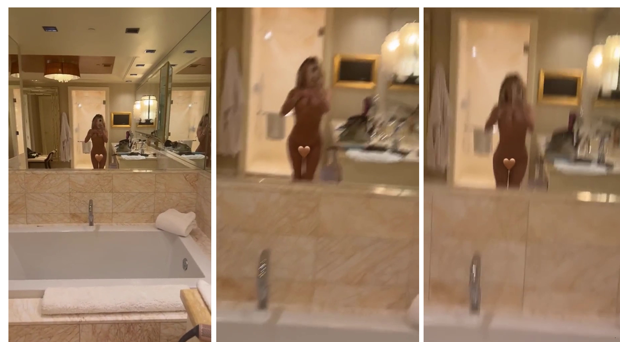 Breckie Hill Nude On Bath Video New