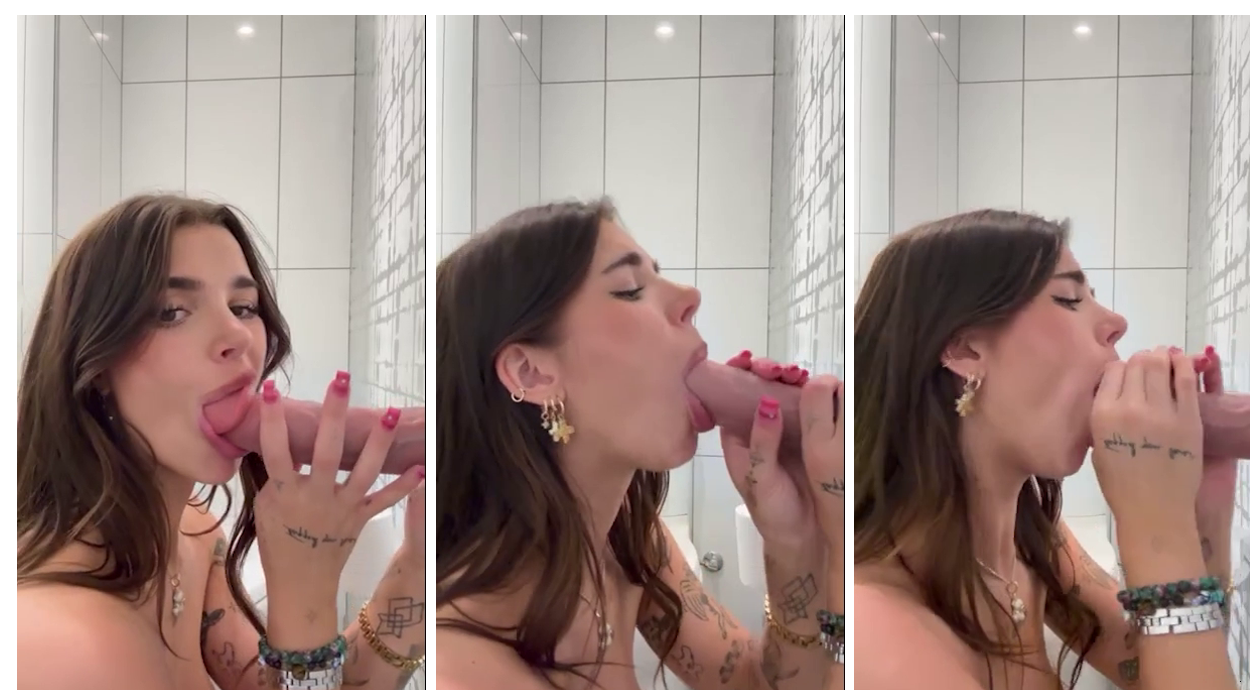 Arikytsya PPV Wall Dildo Blowjob
