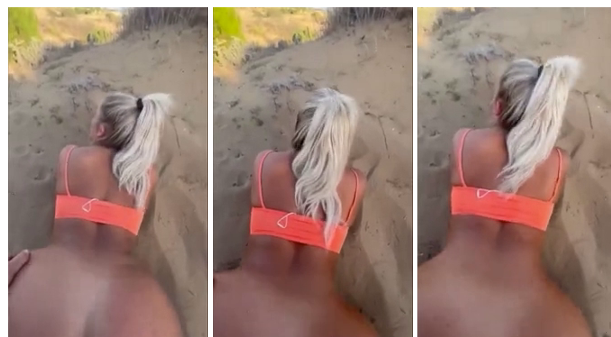 Joliejuiicy Aka Jolie Becker Doggy On Beach New Video