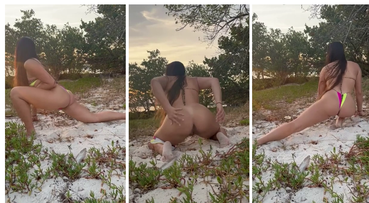 Marie Temara Public Masturbation