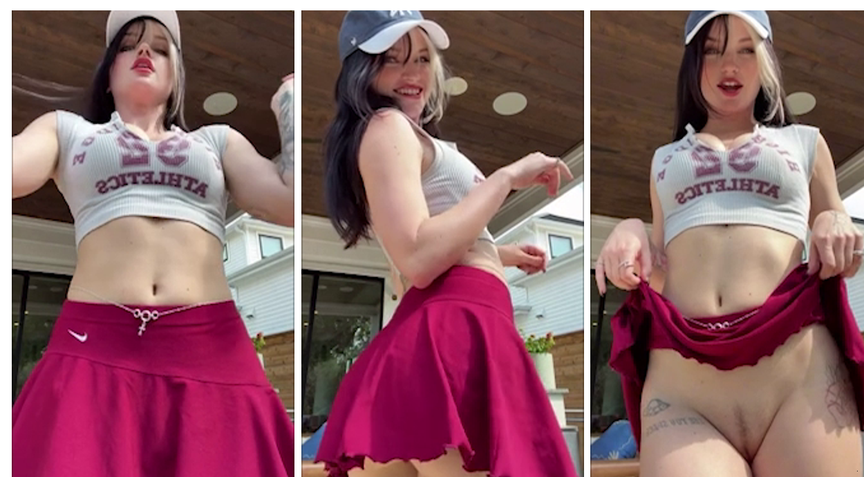 Peachjars No Panties Upskirt Video New