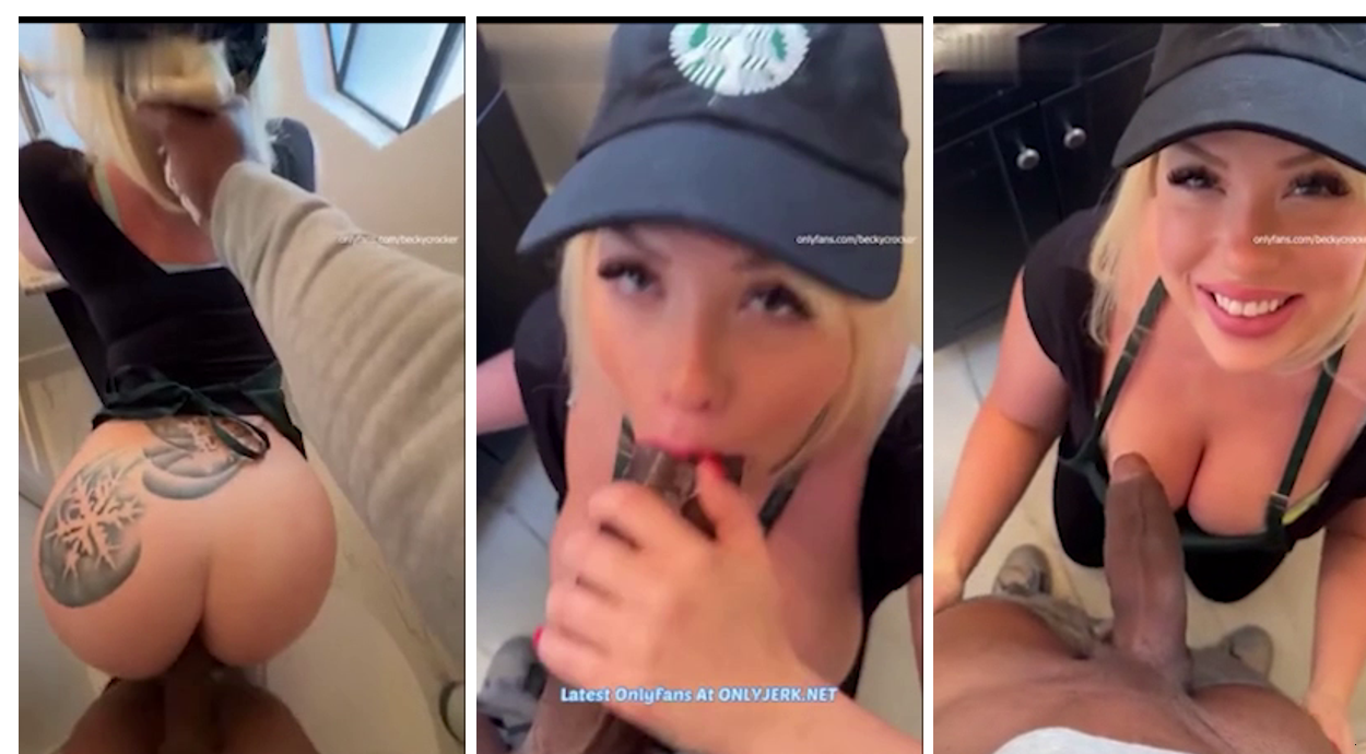 Starbucks Girl Becky Crocker Fucked By Stranger In Public Bathroom