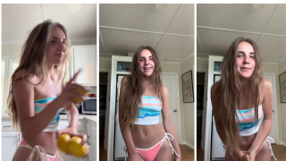 Piper Rockelle Nude In Kitchen