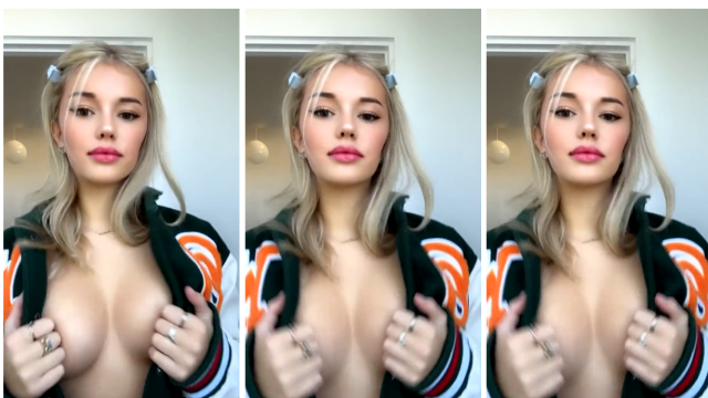 Breckie Hill Nipple Slip PPV Video
