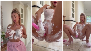 Frances Bentley Nude Whipped Cream OnlyFans Video