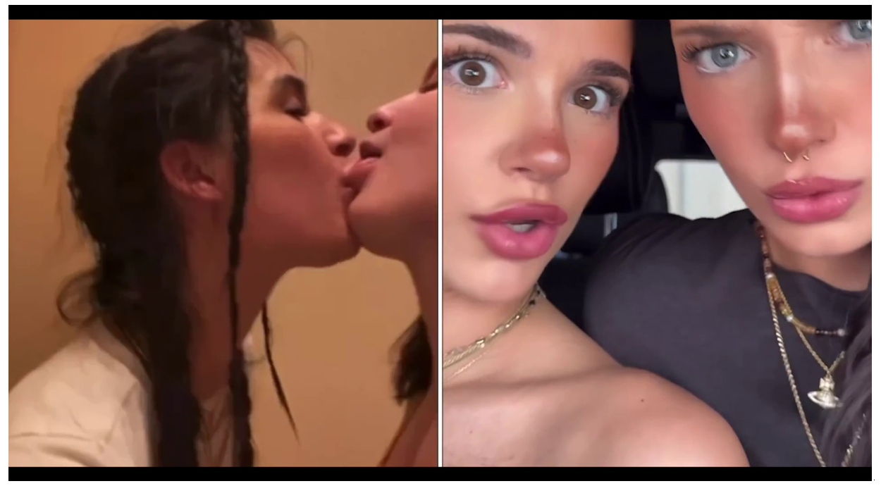 Arikytsya W Sister Faye Compilation Of Kissing And Nude Pussy Flash Ppv