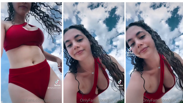 Gali Gool Gali Golan Big Curvy Tits In Red Bikini Ppv Onlyfans