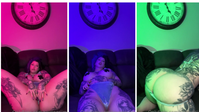 Ravengriim Playing Her Pussy And Spreading Legs Onlyfans Video